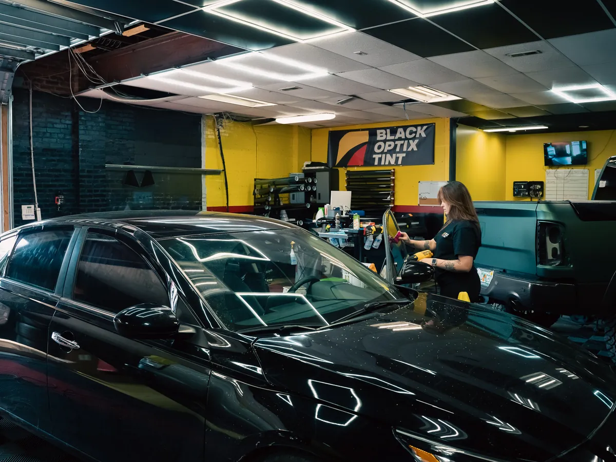 Automotive window tinting, project 2