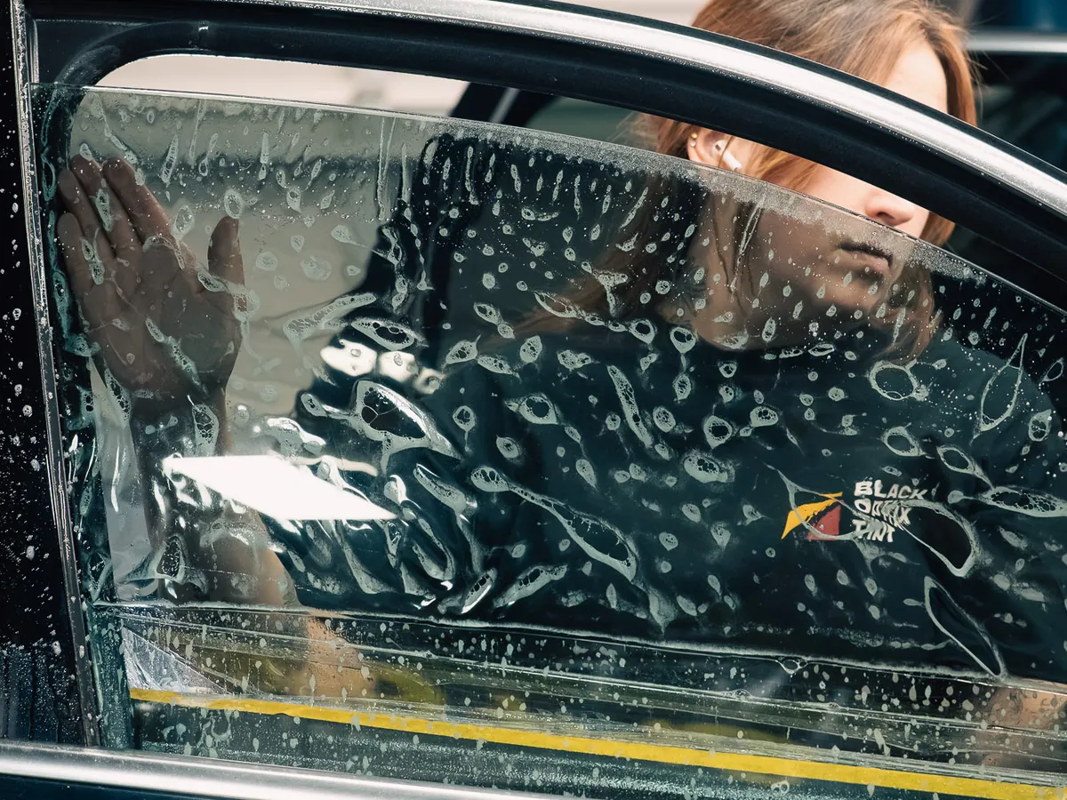 Automotive window tinting, project 6