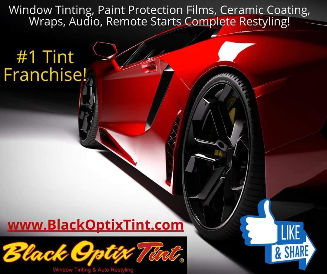 Black Optix Tint Fredericksburg VA 1